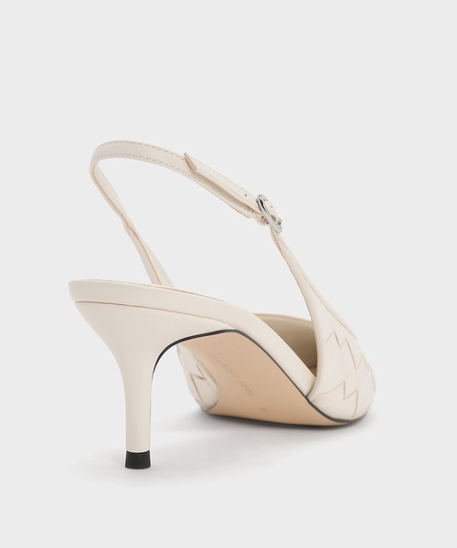 「CHARLES & KEITH」 パンプス 23cm ブラウン系その他3 レディース_画像8