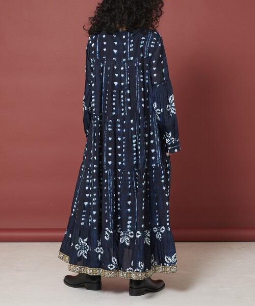 Freada（フリーダ） 長袖ワンピース ONE SIZE レッド レディース