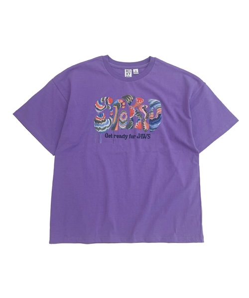「ROXY」 半袖Tシャツ LARGE イエロー レディース_画像4