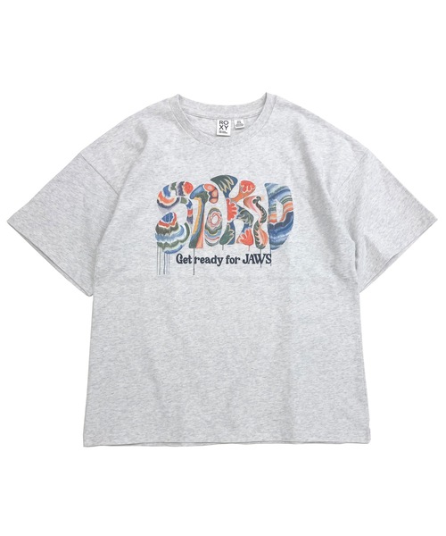 「ROXY」 半袖Tシャツ LARGE イエロー レディース_画像5