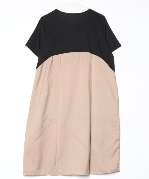 「SallyLunn」 半袖ワンピース LARGE グレー レディース_画像2