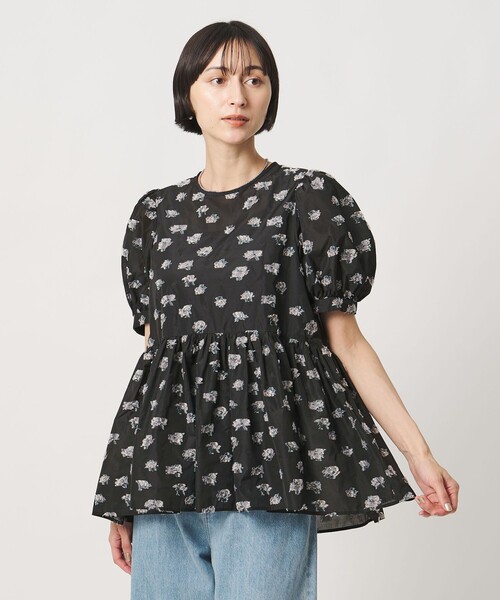 UNITED ARROWS（ユナイテッドアローズ） ブラウス シャツ 半袖 ブーケ 