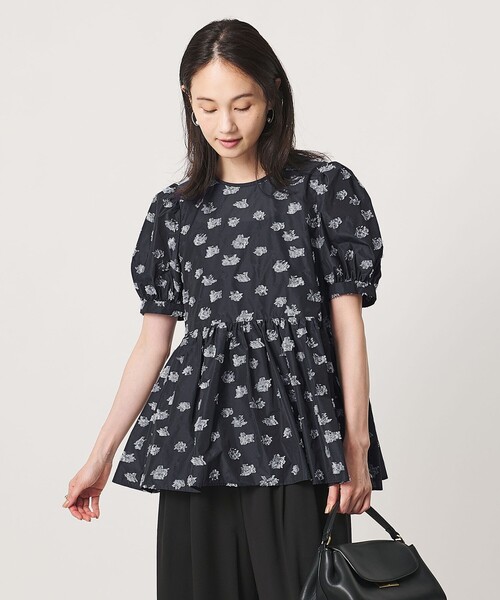 UNITED ARROWS（ユナイテッドアローズ） ブラウス シャツ 半袖 ブーケ