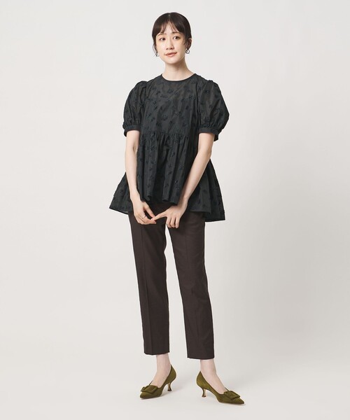 UNITED ARROWS（ユナイテッドアローズ） ブラウス シャツ 半袖 ブーケ