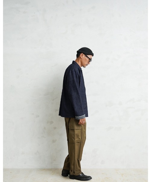 WAIPER.inc デニムジャケット gジャン 米軍 1940's U.S.NAVY WORKING