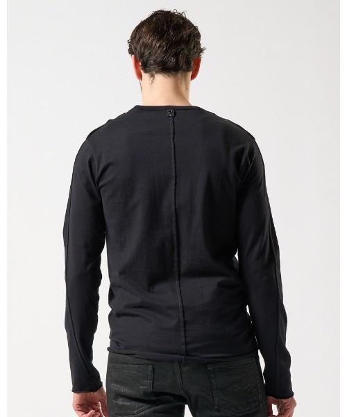 極美品　wjk カットオフ スウェット　ロンT カットソー L cut-off crew-neck L/S – wjk online store