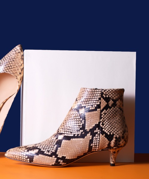 手数料安い ブーツ Fabio Rusconi ファビオ ルスコーニ ポインテッドトゥ パイソン ショートブーツ Zozotown Paypayモール店 通販 Paypayモール 新しい到着 Loopbiketours Com