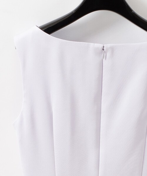 GRACE CONTINENTAL ドレス サテンクロスドレープワンピース