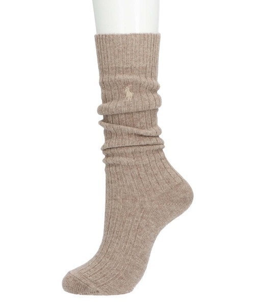 お値下げ　Polo Ralph Lauren カシミア混　 Mサイズ相当 POLO RALPH LAUREN（ポロ・ラルフローレン） 靴下 レディース カシミヤ