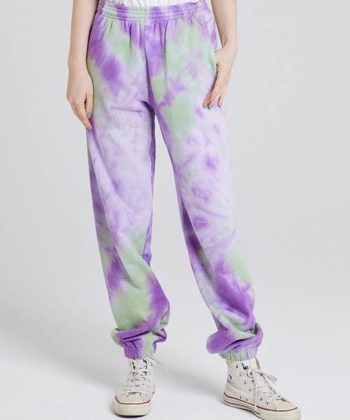 パンツ LittleSunnyBite/リトルサニーバイト/tie-dye sweat pants01