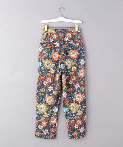 パンツ <UNITED ARROWS>フラワー テーパード パンツ G11