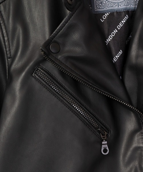 London Denim（ロンドンデニム） 革ジャン ライダース London Denim