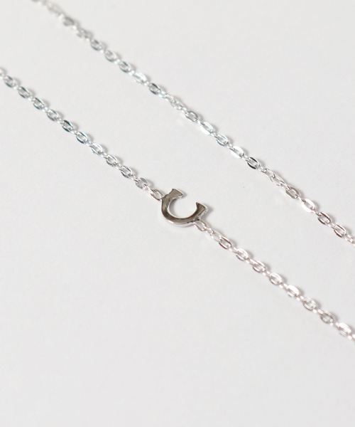 ucalypt（ユーカリプト） ネックレス MINI INITIAL CHAIN NECKLACE 