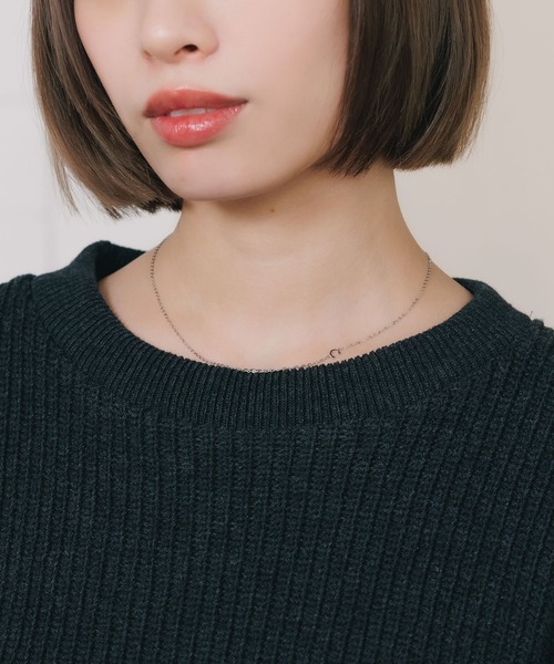 ucalypt（ユーカリプト） ネックレス MINI INITIAL CHAIN NECKLACE 
