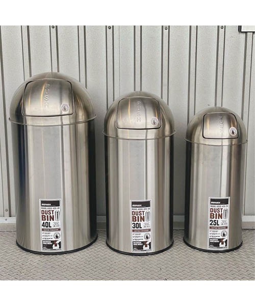 新品未使用品　DULTON ダストビン DULTON ゴミ箱 ダストボックス DUST BIN SATIN FINISHED 40L