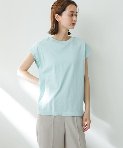 タグ付き　オーラリー　フレンチスリーブTシャツ　コットン　かぐれ別注　日本製 タグ付き オーラリー フレンチスリーブTシャツ コットン かぐれ