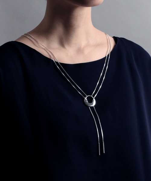 YArKA ネックレス 「YArKA/ヤーカ」double chain 2way necklace