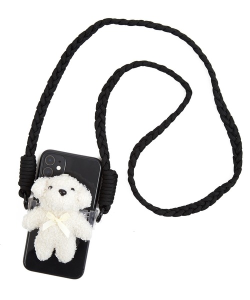 GON傘とスマホぬいばセット ankoROCK スマホケース an meets zakka イヌのぬいぐるみスマホ