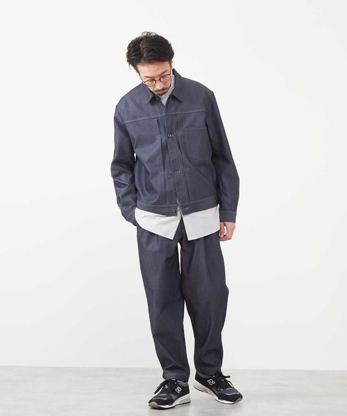 MEN'S MELROSE ブルゾン アウター ソロテックスデニムトラッカー