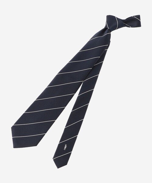 【極美品】MACKINTOSH LONDON ネイビー　メランジネップネクタイ 極美品】MACKINTOSH LONDON ネイビー メランジネップネクタイ