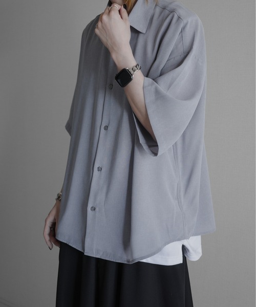 KUUUPY（クーピー） シャツ 「接触冷感機能付き」Grainy Basic Regular