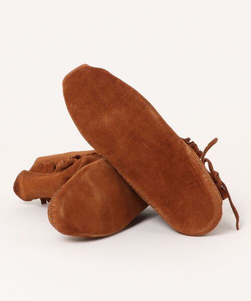 Minnetonka（ミネトンカ） ブーツ MINNETONKA」TWO BUTTON BOOT SOFT 