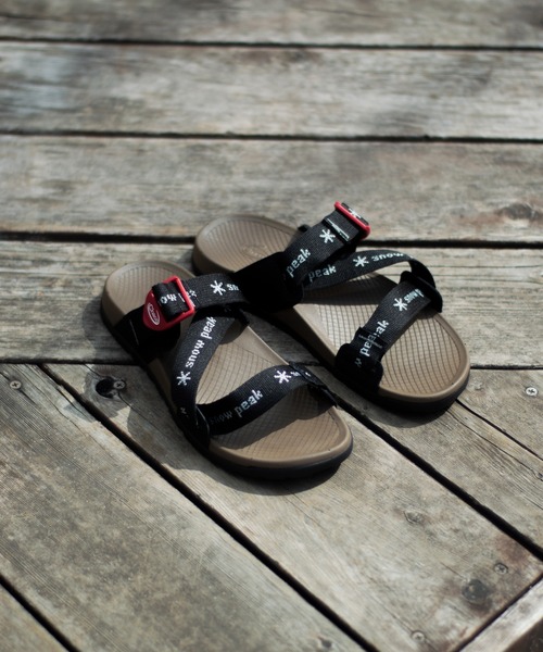 Snow peak スノーピーク サンダル スポーツサンダル 27 黒 Teva✕スノーピークのスポーツサンダルが登場！『HURRICANE XLT
