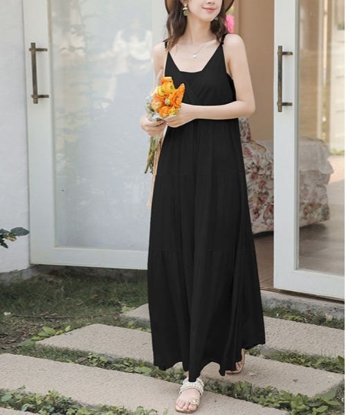 Dream garden ワンピース Vネック キャミ : ZOZOTOWN Yahoo!店