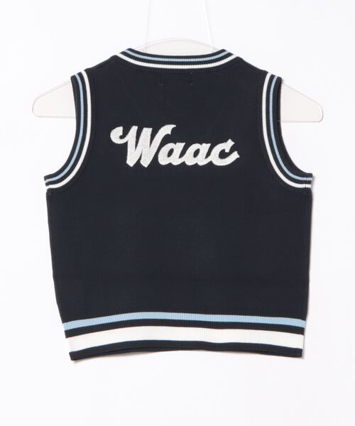 ベスト ジレ WOMENS カラーラインニットベスト レディース : ZOZOTOWN