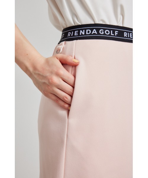 rienda（リエンダ） スカート 「RIENDA GOLF」サイドプリーツウエスト