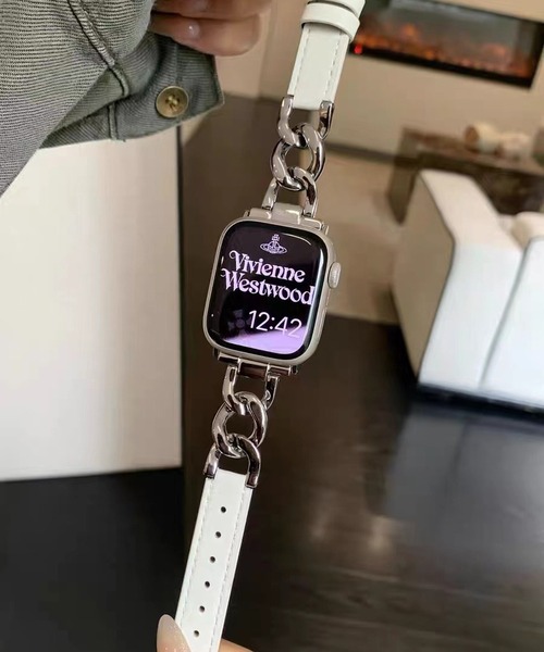 LUON 腕時計 LUON/ Apple Watch Band / 合成皮革×ステンレス