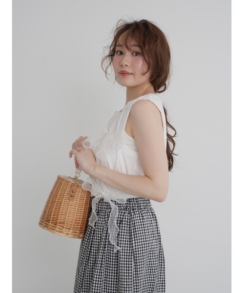 JUMELLE（ジュメロ） かごバッグ カゴバッグ pearl basket bag