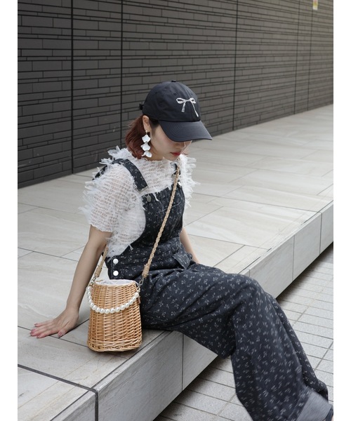 パール かごバック JUMELLE（ジュメロ） かごバッグ カゴバッグ pearl basket bag