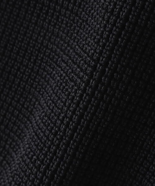 UN3D. ベスト ジレ UN3D./アンスリード/WAFFLE SHORT KNIT VEST