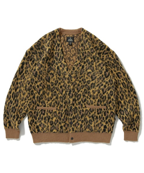 レオパード　モヘアカーディガン MAGIC NUMBER カーディガン 「MAGIC NUMBER」LEOPARD MOHAIR