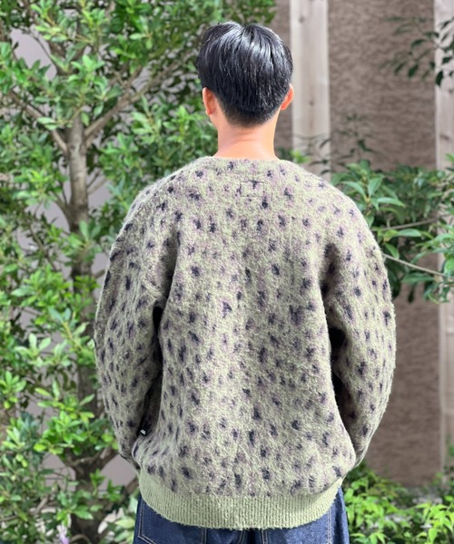 magic number モヘアニットカーディガン MAGIC NUMBER カーディガン 「MAGIC NUMBER」LEOPARD MOHAIR