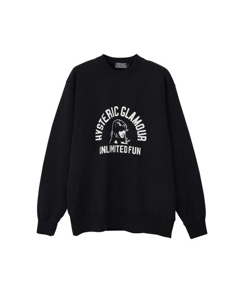 HYSTERIC GLAMOUR ネイビー トレーナー s HYSTERIC GLAMOUR - SEE NO EVIL スウェット / ネイビー | Tempt