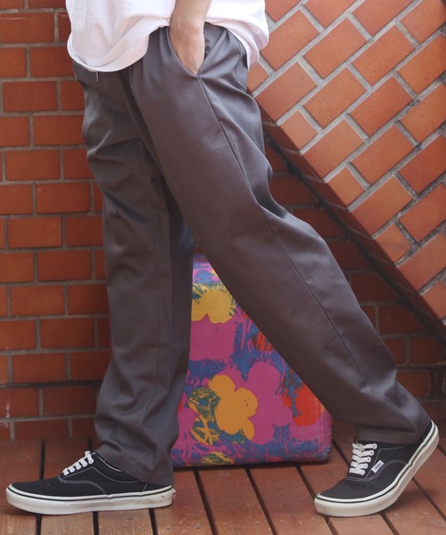 8 チノパン レギュラーフィットイージーパンツ メンズ レディース