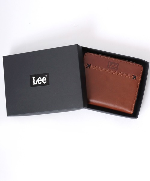 Lee（リー） 財布 Leather Wallet/牛革 レザー ウォレット/ラウンド