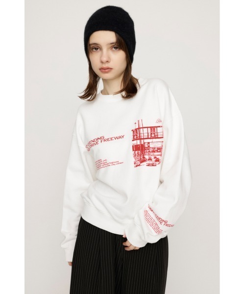 SLY トレーナー スウェット 「WEB限定カラーあり」PHOTO LOGO SW