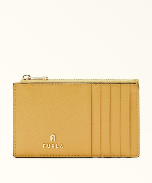 【☆いちご☆】　FURLA フルラ　ケース　イエロー　カメリア FURLA（フルラ） カードケース カメリア (Furla Camelia) カード