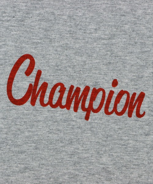 CHAMPION : Logo ラグランTシャツ Champion tシャツ 「Champion/チャンピオン」メンズ ベーシック