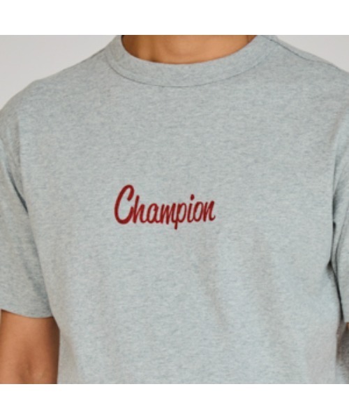CHAMPION : Logo ラグランTシャツ Champion tシャツ 「Champion/チャンピオン」メンズ ベーシック