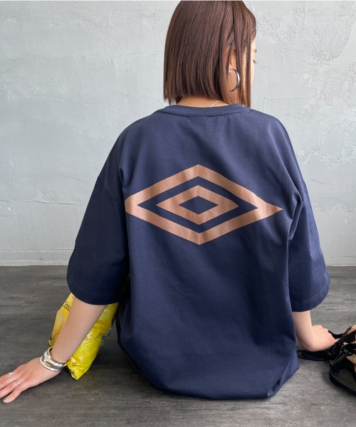 tシャツ 「UMBRO/アンブロ」 別注 ブランドロゴ バックプリントTシャツ レディース メンズ umbro tシャツ 「UMBRO/アンブロ」 別注 ブランドロゴ バック