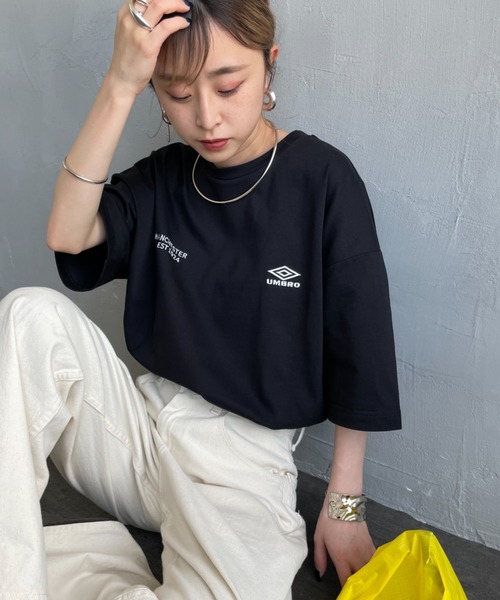 tシャツ 「UMBRO/アンブロ」 別注 ブランドロゴ バックプリントTシャツ レディース メンズ umbro tシャツ 「UMBRO/アンブロ」 別注 ブランドロゴ バック