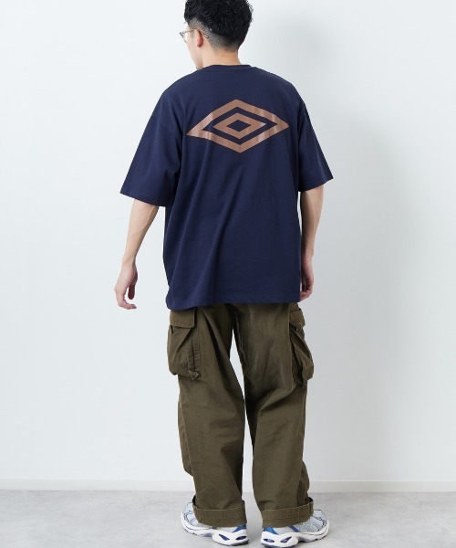 tシャツ 「UMBRO/アンブロ」 別注 ブランドロゴ バックプリントTシャツ レディース メンズ umbro tシャツ 「UMBRO/アンブロ」 別注 ブランドロゴ バック