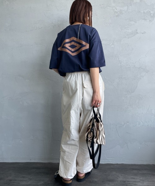 tシャツ 「UMBRO/アンブロ」 別注 ブランドロゴ バックプリントTシャツ レディース メンズ umbro tシャツ 「UMBRO/アンブロ」 別注 ブランドロゴ バック