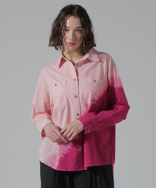 ブラウス シャツ 「直営店限定」GRADATION SHIRTS/グラデーションシャツ レディース