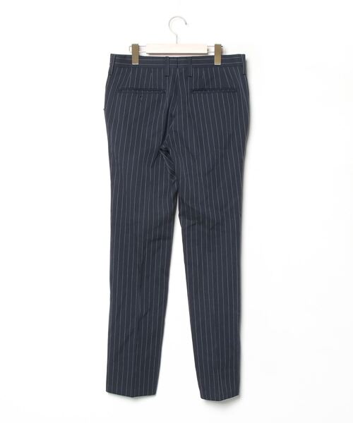 WACKO MARIA（ワコマリア） ストライプ柄スラックス M ネイビー メンズ