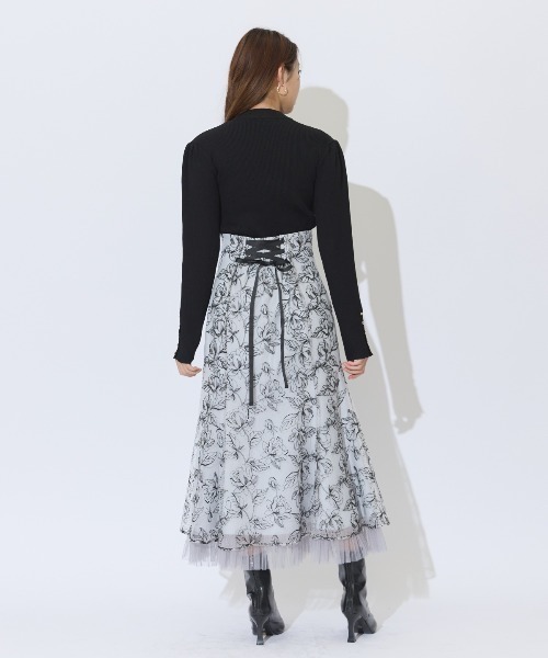アンドクチュール And Couture チュールイレヘムスカート AND COUTURE（アンドクチュール）の「チュールイレヘムスカート